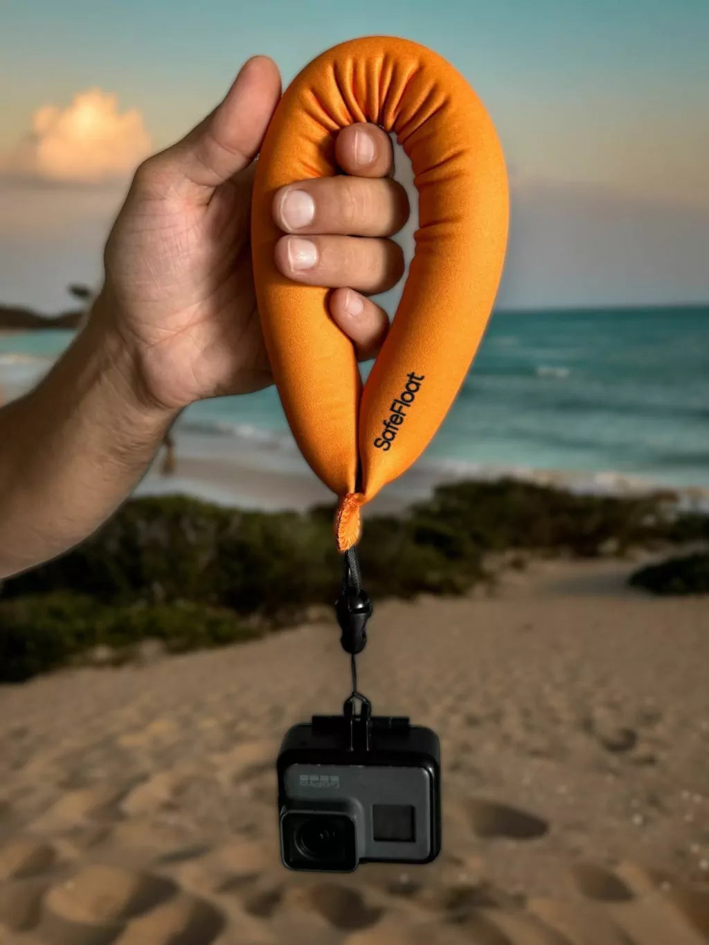 SafeFloat — Floating Wrist Strap for Phones & Cameras
